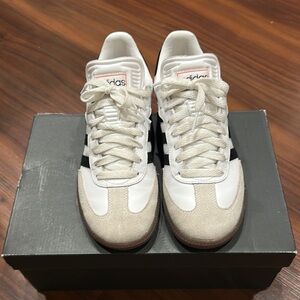 Adidas White and Black Sneakers